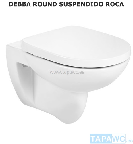 Asiento inodoro DEBBA ROUND original tapawc Roca