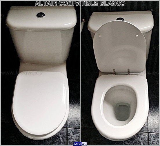 Asiento inodoro ALTAIR  tapawc compatible Jacob Delafon