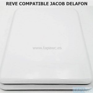 Asiento inodoro REVE compatible tapawc Jacob Delafon AMORTIGUADO