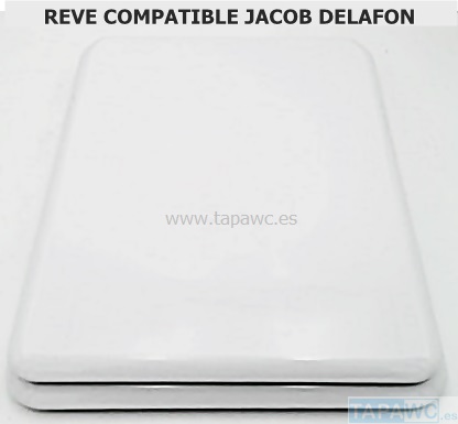 Asiento inodoro REVE compatible tapawc Jacob Delafon AMORTIGUADO