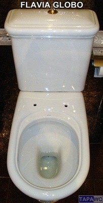 Asiento inodoro FLAVIA COMPATIBLE tapawc GLOBO