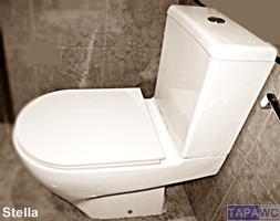 Asiento inodoro STELLA tapawc compatible Sangra