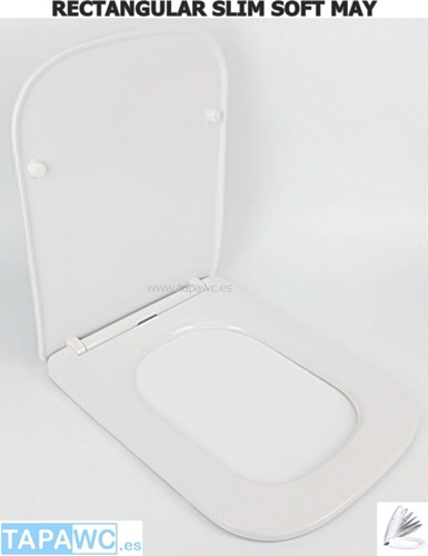 Asiento CUADRADO STANDARD AMORTIGUADO may square SLIM tapawc