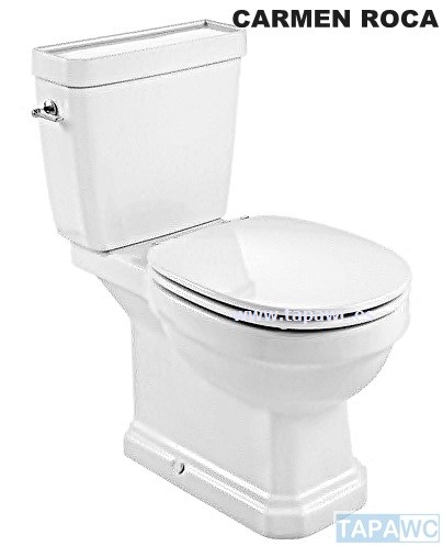 Asiento inodoro CARMEN NUEVO compatible tapawc Roca  AMORTIGUADO