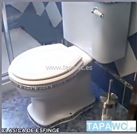 Asiento inodoro CLASSICA tapawc compatible ESFINGE