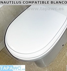 Asiento inodoro NAUTILUS tapawc compatible Amortiguado Valadares