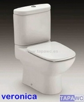 Asiento inodoro VERONICA tapawc compatible Roca
