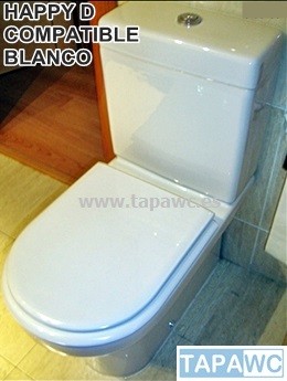 Asiento inodoro HAPPY D tapawc compatible Duravit