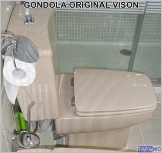 Asiento inodoro GONDOLA original tapawc Roca