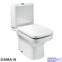 Asiento inodoro DAMA-N original tapawc Roca
