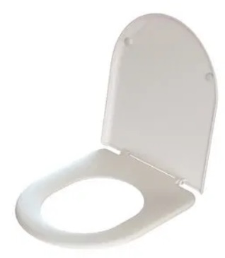 Asiento inodoro RECTO RT Color GRIS tapawc duroplast STANDARD (ultima unidad)