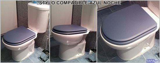 Asiento inodoro STYLO tapawc compatible Bellavista