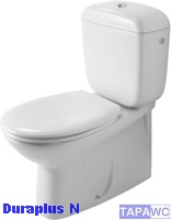 Asiento inodoro DURAPLUS tapawc compatible DURAVIT