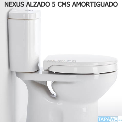 TAPA NEXUS ELEVADOR 5 CMS AMORTIGUADO TAPAWC ESPECIAL (última unidad)