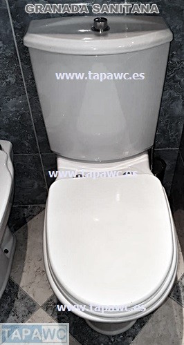 Asiento inodoro GRANADA SANITANA amortiguado tapawc compatible