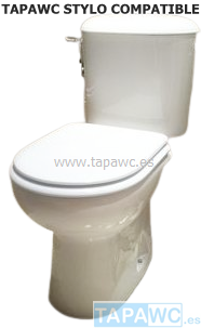 Asiento inodoro STYLO tapawc compatible Bellavista