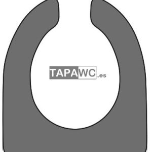 Asiento inodoro PMR HERRADURA tapawc compatible ADAPTABLE AMORTIGUADO