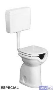 Asiento inodoro PMR ESPECIAL tapawc compatible Cifial HERRADURA
