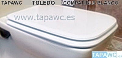 Asiento inodoro TOLEDO tapawc compatible BATHCO