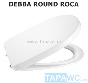 Asiento inodoro DEBBA ROUND original tapawc Roca