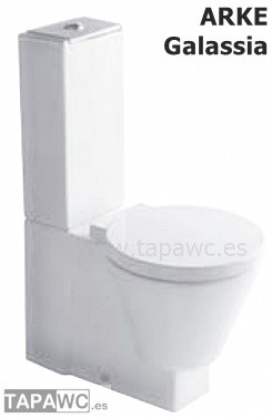 Asiento inodoro ARKE tapawc compatible GALASSIA