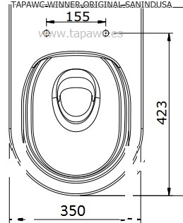 Asiento WINNER original tapawc Unisan Sanindusa