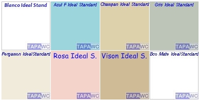 Asiento inodoro ESEDRA REDONDO CLASICO tapawc compatible Ideal Standard AMORTIGUADO