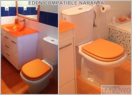 Asiento inodoro EDEN tapawc compatible Cifial