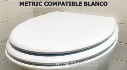 Asiento inodoro METRIC tapawc compatible Noken Porcelanosa