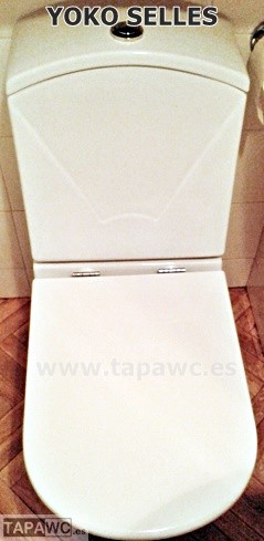Asiento inodoro YOKO tapawc compatible Selles