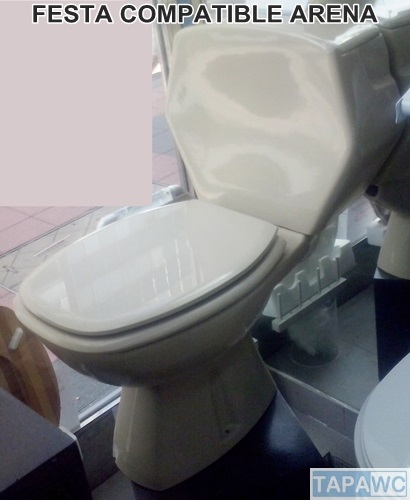 Asiento inodoro FESTA tapawc compatible Jacob Delafon Kerax
