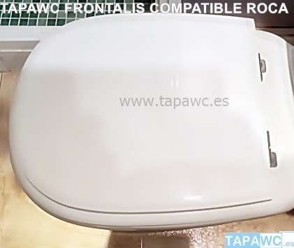 Asiento inodoro FRONTALIS COMPATIBLE tapawc Roca AMORTIGUADO