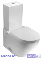 Asiento inodoro TECHNO C1 tapawc compatible Cifial