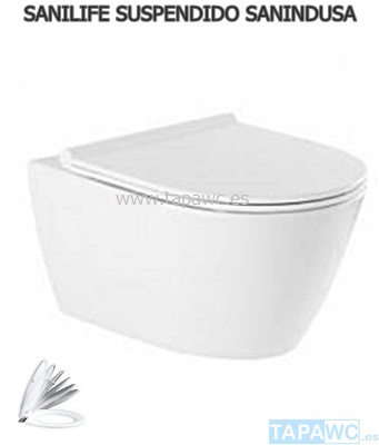 Asiento inodoro SANLIFE original  tapawc Unisan Sanidusa