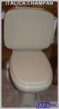 Asiento inodoro ITALICA tapawc compatible Bellavista AMORTIGUADO