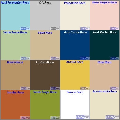 Asiento inodoro CARENA aro abierto HERRADURA compatible Roca AMORTIGUADO