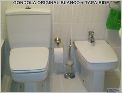 Asiento inodoro GONDOLA original tapawc Roca