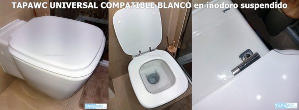 Asiento inodoro UNIVERSAL tapawc compatible Gala