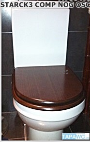 Asiento inodoro STARCK3 tapawc compatible Duravit