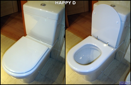 Asiento inodoro HAPPY D tapawc compatible Duravit