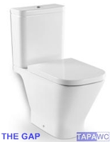 Asiento inodoro THE GAP SQUARE original tapawc Roca