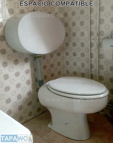 Asiento inodoro ESPACIO tapawc compatible Gala