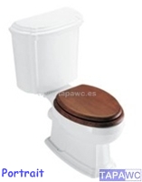 Asiento inodoro PORTRAIT tapawc compatible Jacob Delafon AMORTIGUADO