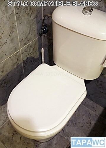 Asiento inodoro STYLO tapawc compatible Bellavista AMORTIGUADO