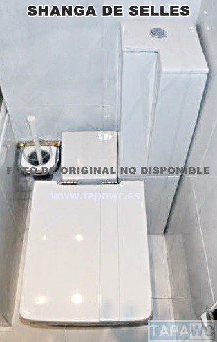 Asiento inodoro SHANGA tapawc compatible Selles