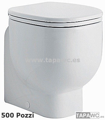 Asiento inodoro 500 tapawc compatible Pozzi Ginori AMORTIGUADO
