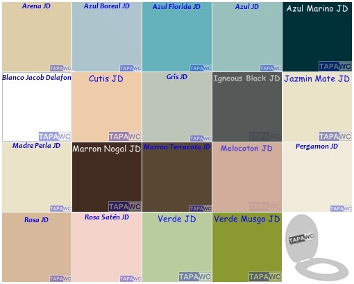 Tapa Bide ANTARES compatible Jacob Delafon