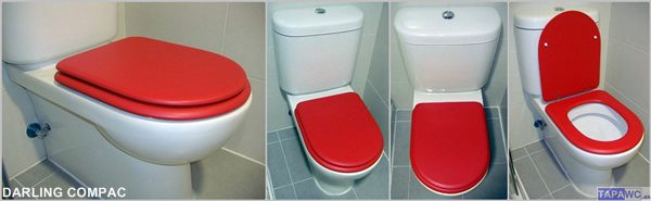 Asiento inodoro DARLING COMPACT RECTO DO21 tapawc compatible Duravit