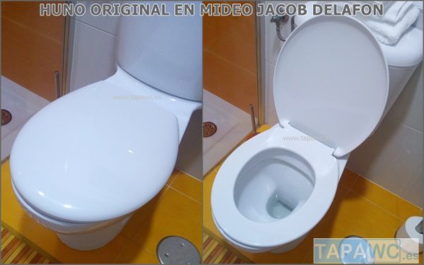 Asiento inodoro HUNO MIDEO BRIVE ATILA original tapawc Jacob Delafon