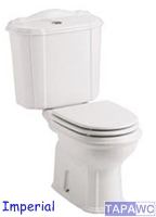 Asiento inodoro IMPERIAL tapawc compatible amortiguado Sanitana
